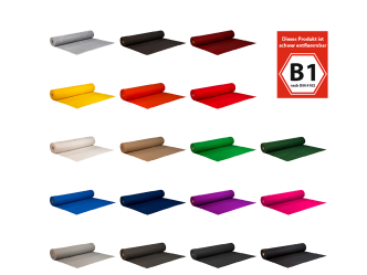 Nadelfilzteppich B1 Rolle