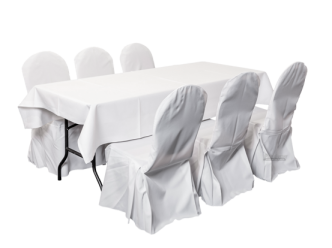 Dinnerset 6P. gerade / Husse