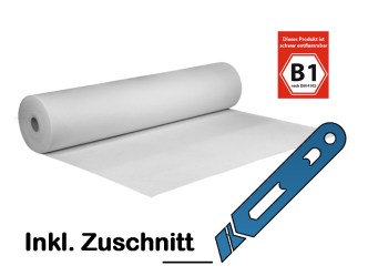 Eventteppich B1 weiß pro m²