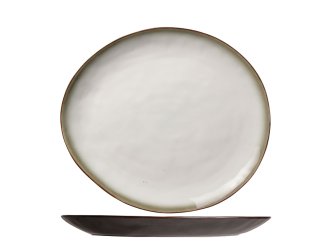 Menüteller Oval Plato