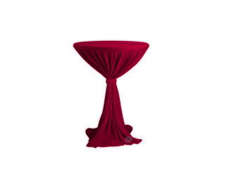 Wurfhusse mit Schleife bordeaux